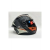 Helmets Targo S Ivan Ortola B4 Şeffaf Vizörlü V-14b Kapalı Kask Mat Renk