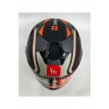 Helmets Targo S Ivan Ortola B4 Şeffaf Vizörlü V-14b Kapalı Kask Mat Renk
