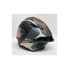 Helmets Targo S Ivan Ortola B4 Şeffaf Vizörlü V-14b Kapalı Kask Mat Renk