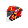 Cosmo Sv Sergio Garcia E5 Parlak Açık Kask