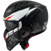 ARMOR KASK HI VOLT MAT SİYAH BEYAZ