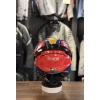 R2 FLASH KIRMIZI KASK ŞEFFAF VİZÖRLÜ