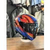 R2 FLASH KIRMIZI KASK ŞEFFAF VİZÖRLÜ