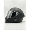 RX MAT SİYAH KASK ŞEFFAF (+1 AYNA) VİZÖRLÜ