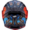 TRACK-1 KASK WAWES SİYAH CARBON
