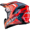 X-WING MOTLEY KASK KIRMIZI SİYAH