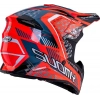 X-WING MOTLEY KASK KIRMIZI SİYAH