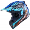 X-WING MOTLEY KASK MAVİ SİYAH