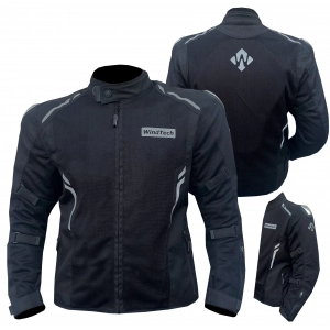 4 Mevsim 2 Katman Astarlı Fileli Motorcu Montu