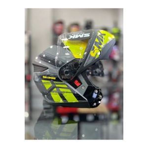 Gullwing Tourleader Çene Açılır Kask Gri Sarı