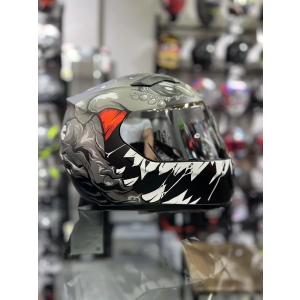 820 Monster Gümüş Vizör