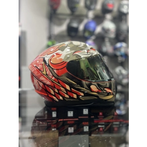 869 Wild Gold Vizörlü Kapalı Kask