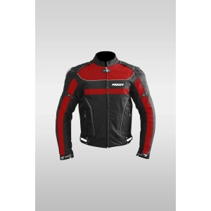 186 Hörgüçlü 4 Mevsim Motorcu Montu Kırmızı