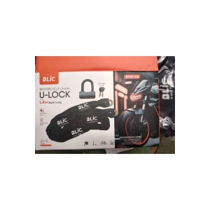 Motosiklet Kilit Kesilmez Kırılmaz Zincir Kilit Lüx Çantalı 1.8mt