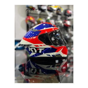 TT-REVO GEAR KIRMIZI MAVİ ŞEFFAF VİZÖRLÜ