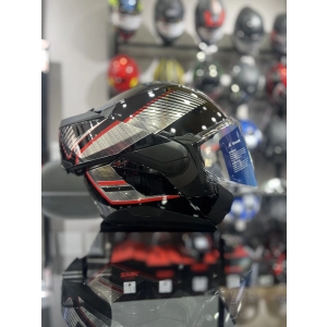 OXO SİYAH 180 ÇENE AÇILIR KASK