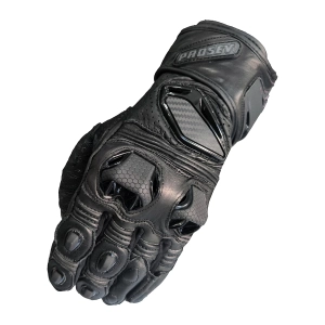 GL66 SİYAH DERİ YARIŞ ELDİVENİ