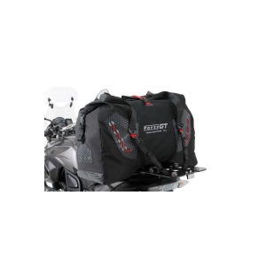 70900 Adventure Motosiklet Arka Çanta 55 Litre Valiz Model Siyah Kırmızı