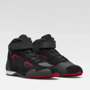 X-RADICAL SPOR BOT SİYAH - KIRMIZI