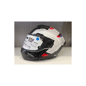 KASK MT ATOM 2 HİGHLANDS A7 MAVİ/BEYAZ/SİYAH