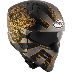 ARMOR KASK DRAGON MAT GRİ