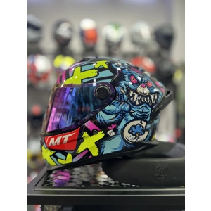 Braker Crazy Teddy Şeffaf (+1 İridyum Vizör)