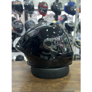 Helmets Kask Braker Sv Solid A1 Parlak Siyah (Şeffaf Vizörlü)