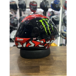 TARGO S PİQUERAS KASK (ŞEFFAF VİZÖRLE GÖNDERİLMEKTEDİR)