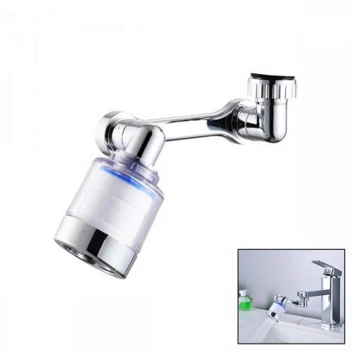 1080 DERECE DÖNEBİLEN FİTRELİ PERLATÖR MUSLUK BAŞI (5365)