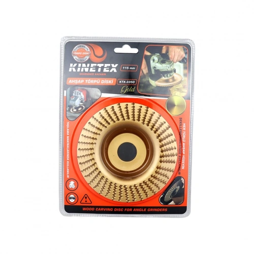 115MM  AHŞAP DİSK EĞE TÖRPÜ GOLD (5365)