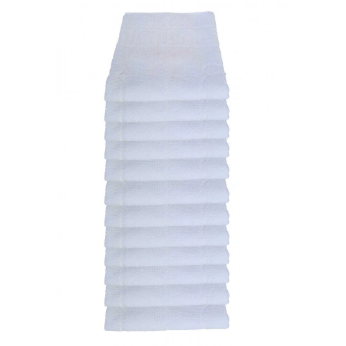 12-Piece Footprint Bath Mat 100% Cotton Foot Towel