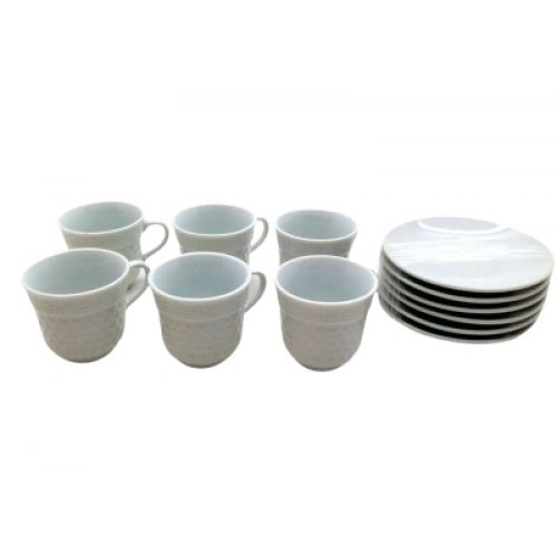 12 PARÇA  PORSELEN KAHVE FİNCANI (5365)