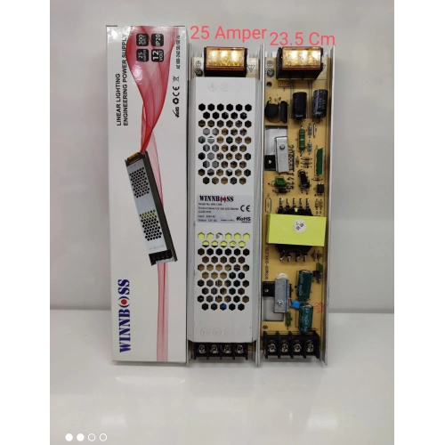 12V-25A-300W-IP20 ULTRA SLİM TRAFO (5365)