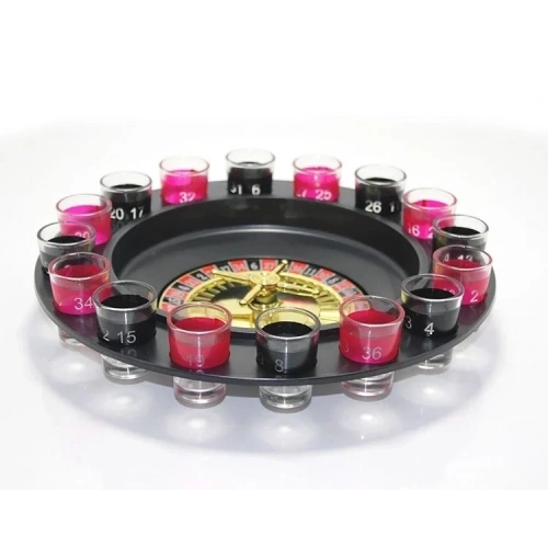 16li Shot Bardaklı Rulet Oyunu