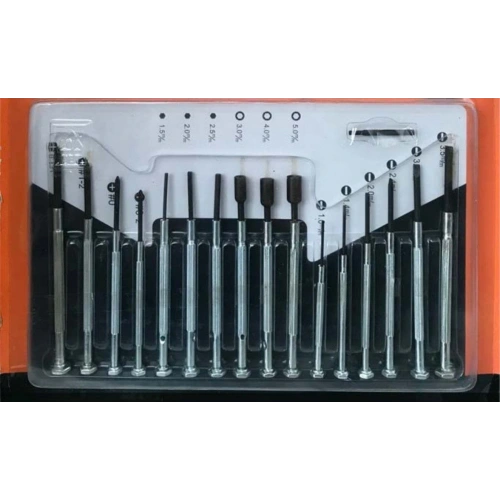 16 Parça Hassas Tornavida Seti Saatçi ve Telefoncu Tornavidası (5365)