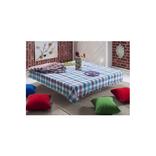 170x170 cm. Classic Pattern Triple Tablecloth