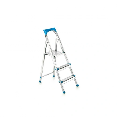 2+1BASAMAKLI METAL MERDİVEN Y: 60CM - 120KG.TAŞIMA KAPASİTESİ (5365)