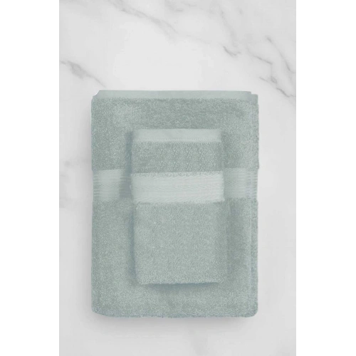2 Parça Battal Lüks Premium Banyo Spa Havlu Takımı 90x160 Cm Açık Gri