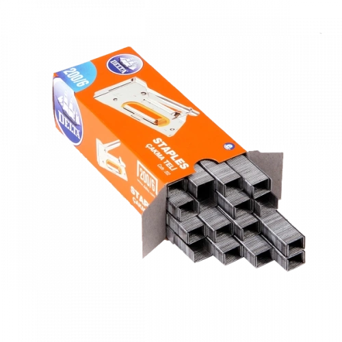 200/6 MOBİLYA ÇAKMA ZIMBA TELİ 5000 PARÇA . (5365)