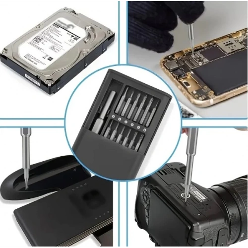 25 Parça Çok Fonksiyonlu Hassas Tornavida Seti (5365)