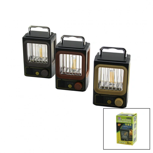 2İN1=12-LED - 1-RUSTİK AMPULKAMP - BAHÇE FENER SOLAR - ŞARJLI POWERBANK IŞIK AYARI - ŞARJ GÖSTERGE (5365)