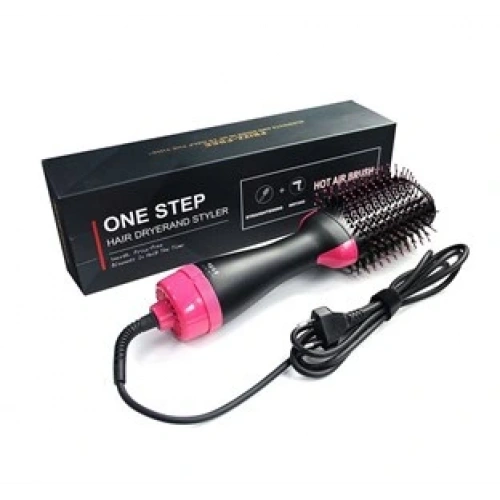 2İN1 ONE STEP KURUTMALI SAÇ DÜZLEŞTİRİCİ - ELEKTRİKLİ FÖN TARAK 1200W (5365)