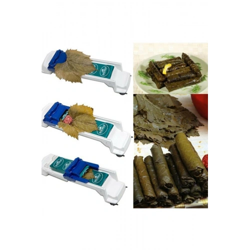 3 Kademeli Kalınlık Ayarlı Pratik Yaprak Sarma Makinesi (5365)