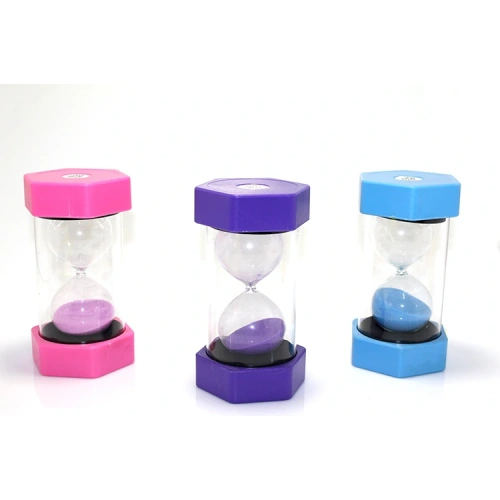 30 دقيقة مؤقت رمل ملون