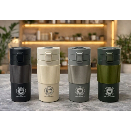 350 ml Paslanmaz Çelik Dereceli Termos Mug Bardak