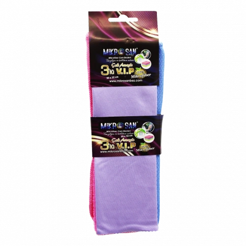3LÜ - VİP SET MİKROFİBER BEZ 30X32CM. (5365)
