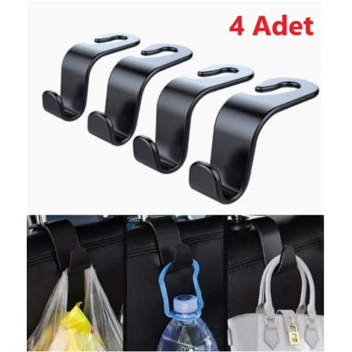 4  Adet Araba Koltuk Arkası Askı