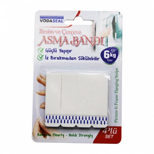 4 PARÇA  RESİM VE ÇERÇEVE ASMA BANTI 6KG.TAŞIMA (5365)