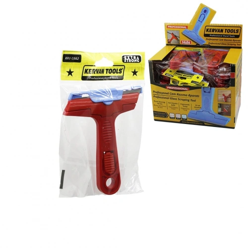 40 ADET PROFESYONEL - OYNAR BAŞLI CAM KAZIMA - BUZ KAZIYICI BIÇAK PLASTİK SAP (5365)