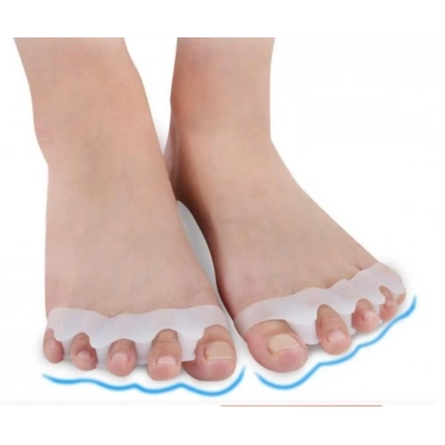 5 Parmak Ayıran Geçmeli Makara Beyaz Renk (5365)